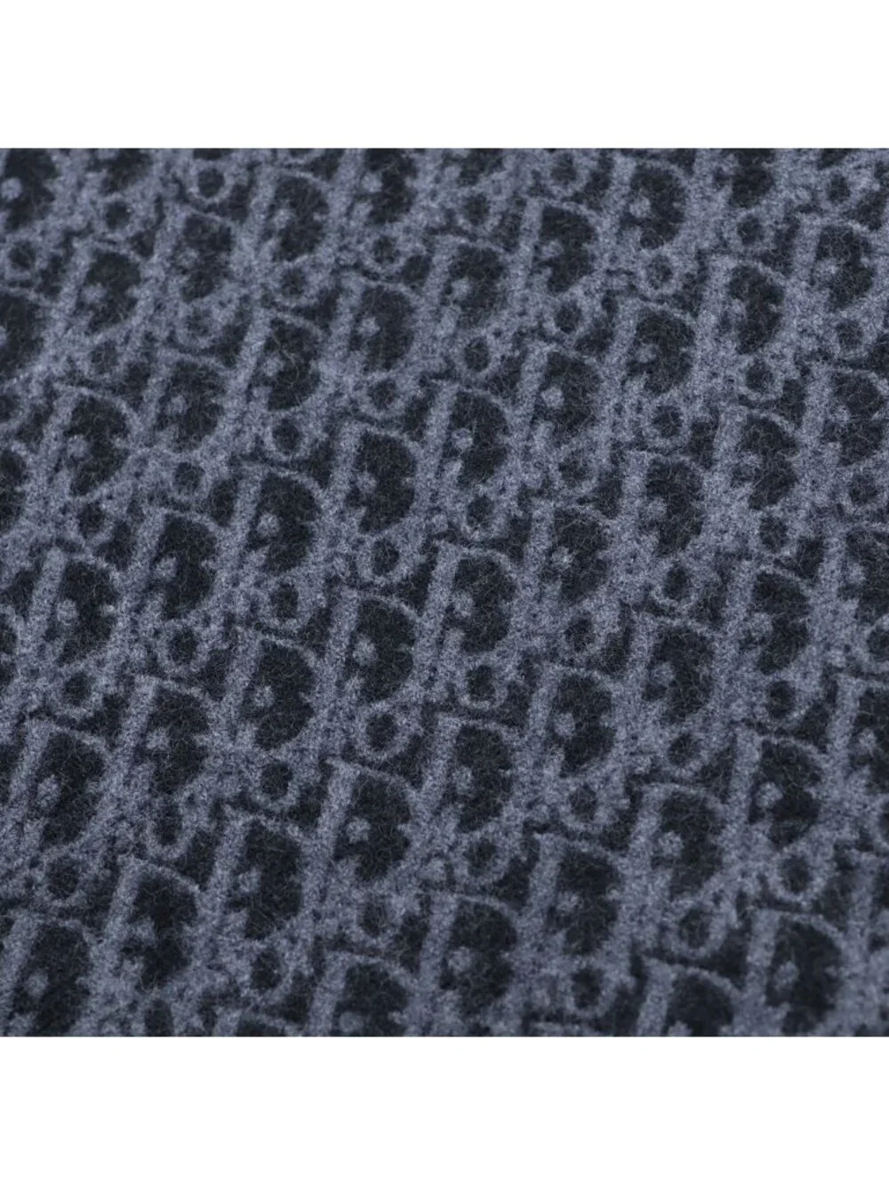 Dior Oblique Trotter Scarf Shawl Gray